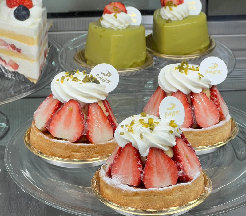 ジャックのケーキ：季節ごと、旬のいちばんをスイーツに